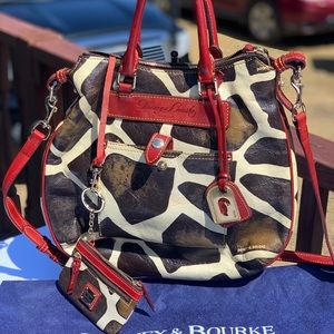 Dooney & Bourke Giraffe Print Handbag